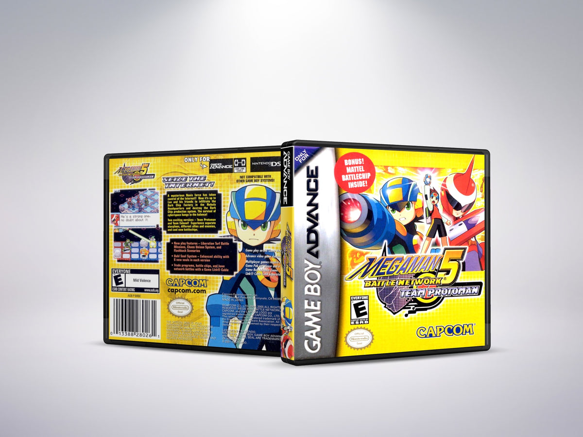 Mega Man Battle Network 5 Team Proto Man - Custom Case