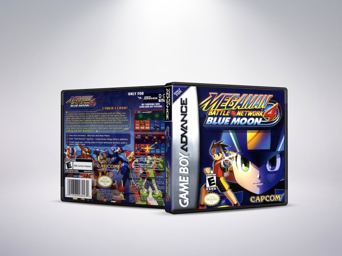 Mega Man Battle Network 4 Blue Moon - Custom Case