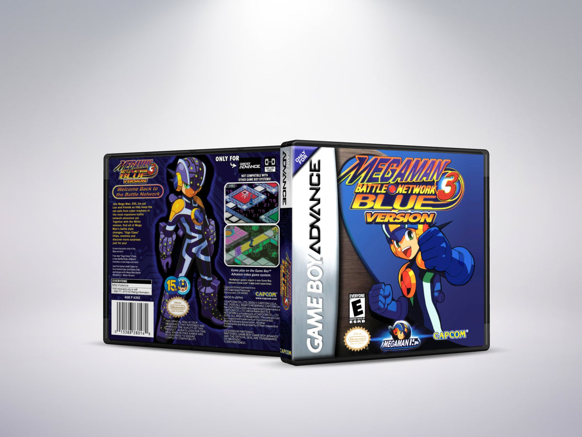 Mega Man Battle Network 3 Blue - Custom Case