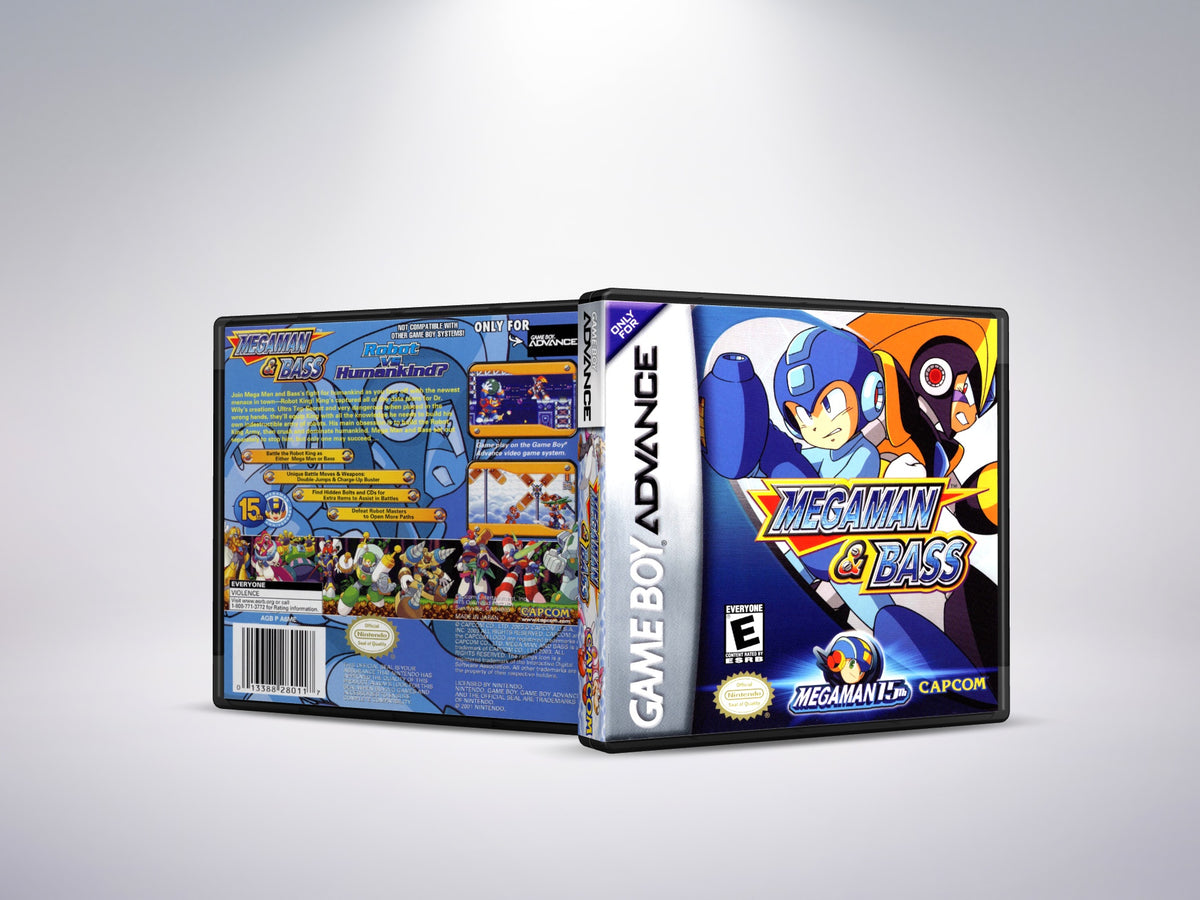Mega Man & Bass - Custom Case