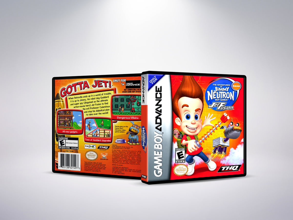 Adventures of Jimmy Neutron Boy Genius - Jet Fusion - Custom Case