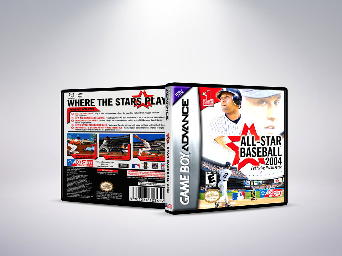 All-Star Baseball 2004 - Custom Case