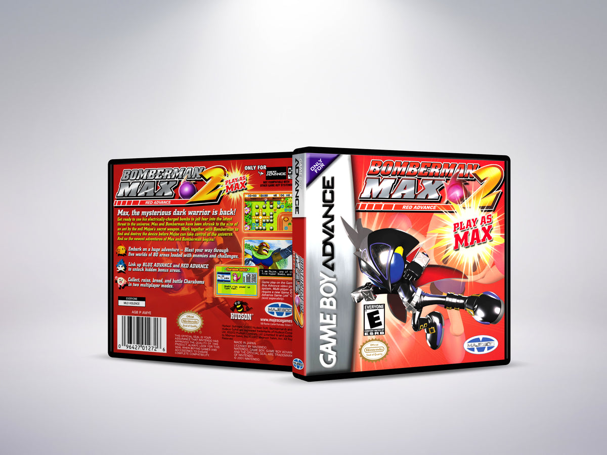 Bomberman Max 2 - Red Advance - Custom Case