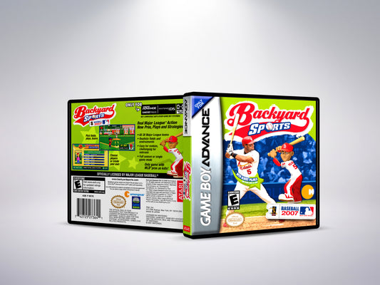 Backyard Sports - Baseball 2007 - Custom Case
