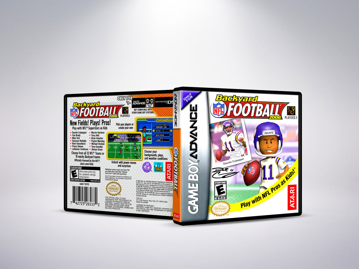 Backyard Football 2006 - Custom Case