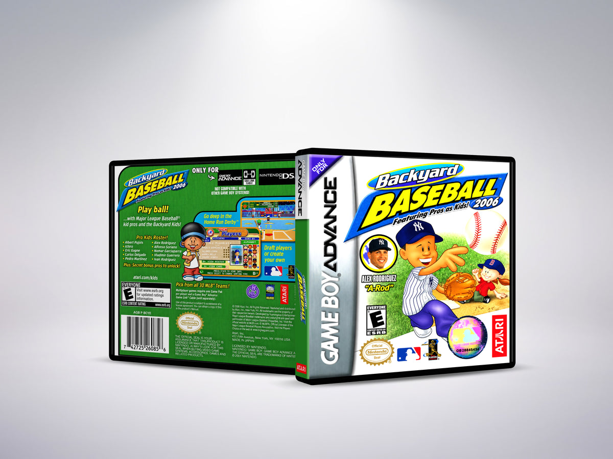 Backyard Baseball 2006 - Custom Case