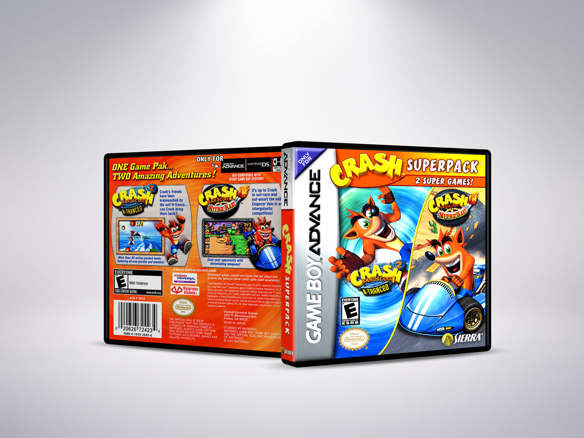 Crash Superpack 2 Super Games! - Custom Case