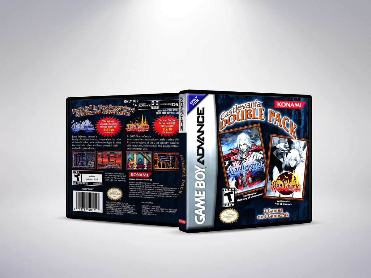 Castlevania Double Pack - Custom Case