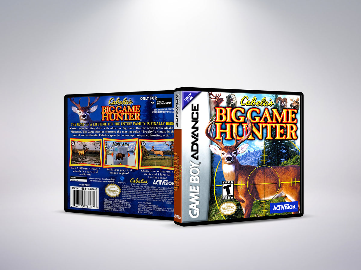 Cabela's Big Game Hunter - Custom Case