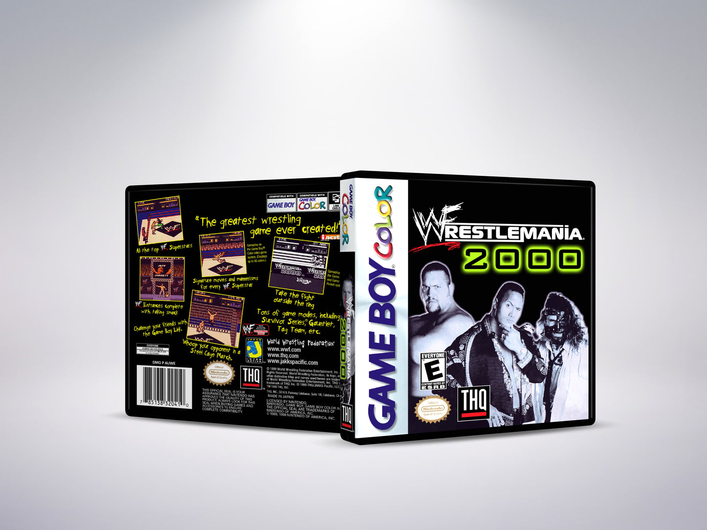WWF Wrestlemania 2000 - Custom Case