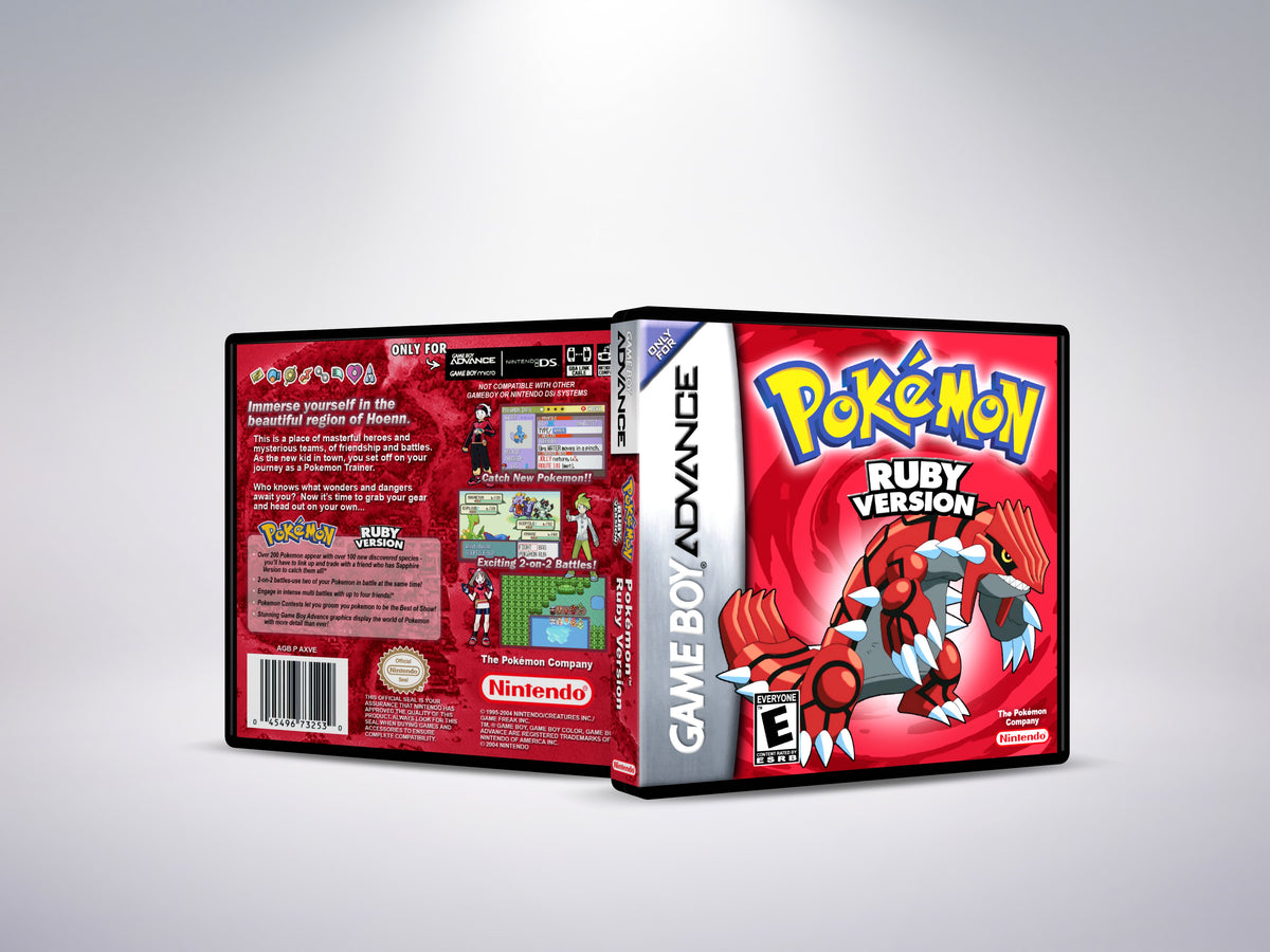 Pokemon Ruby Version - Custom Case