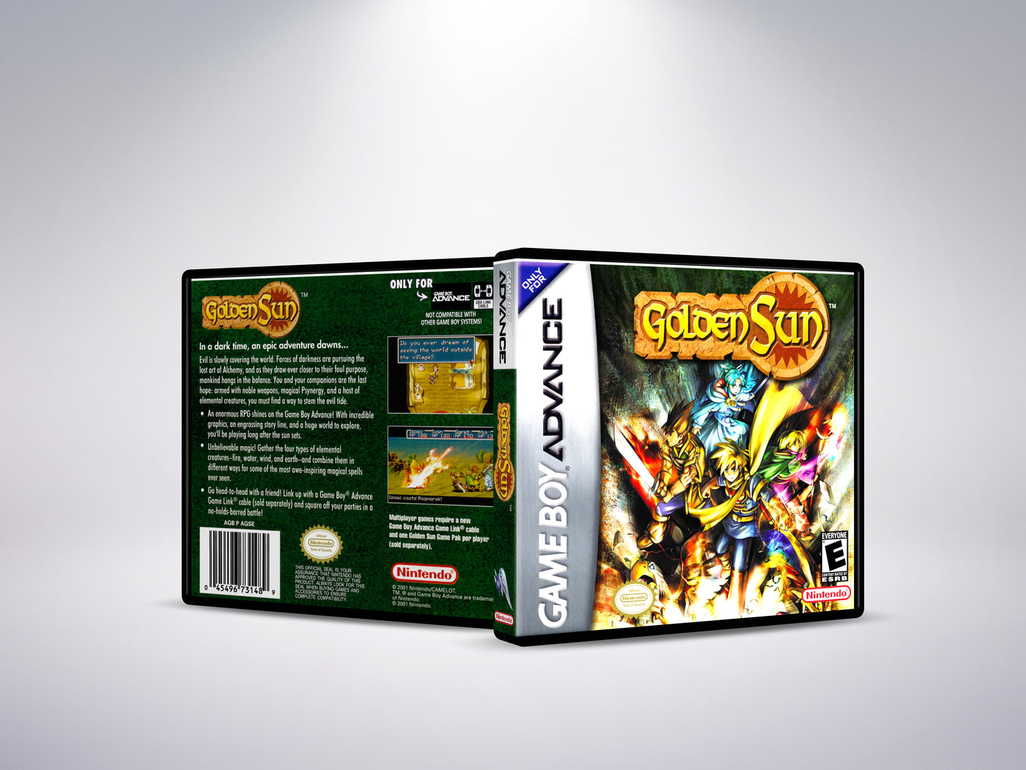 Golden Sun - Custom Case