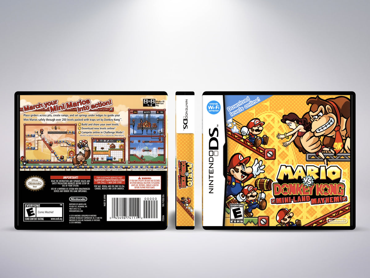Mario Vs. Donkey Kong Mini-Land Mayhem!  - Custom Case