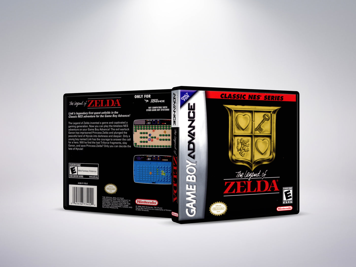 Classic NES Series - Legend of Zelda - Custom Case