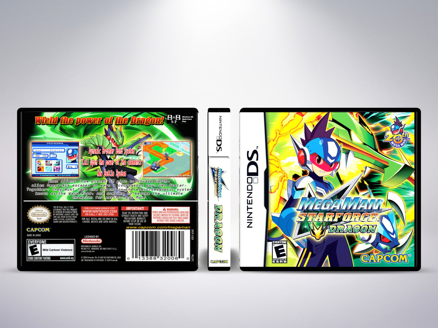 Mega Man Starforce Dragon  - Custom Case