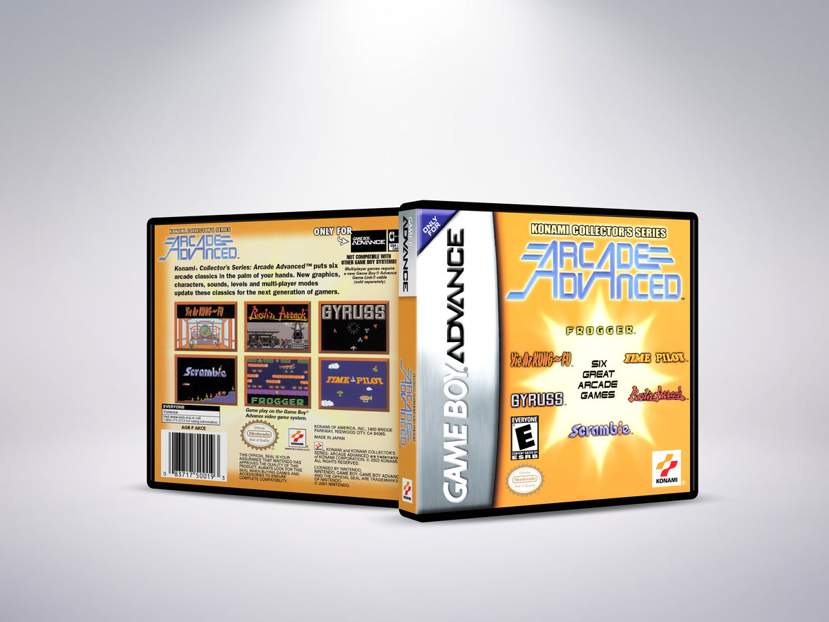 Konami Collector's Series Arcade Advanced - Custom Case
