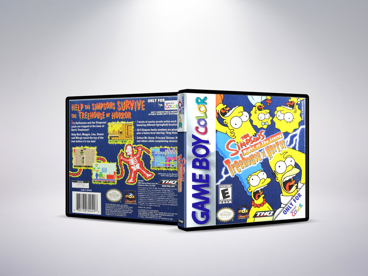 Simpsons - Night of the Living Treehouse of Horror - Custom Case