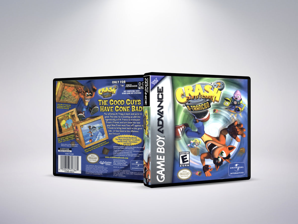 Crash Bandicoot 2 -N-Tranced - Custom Case