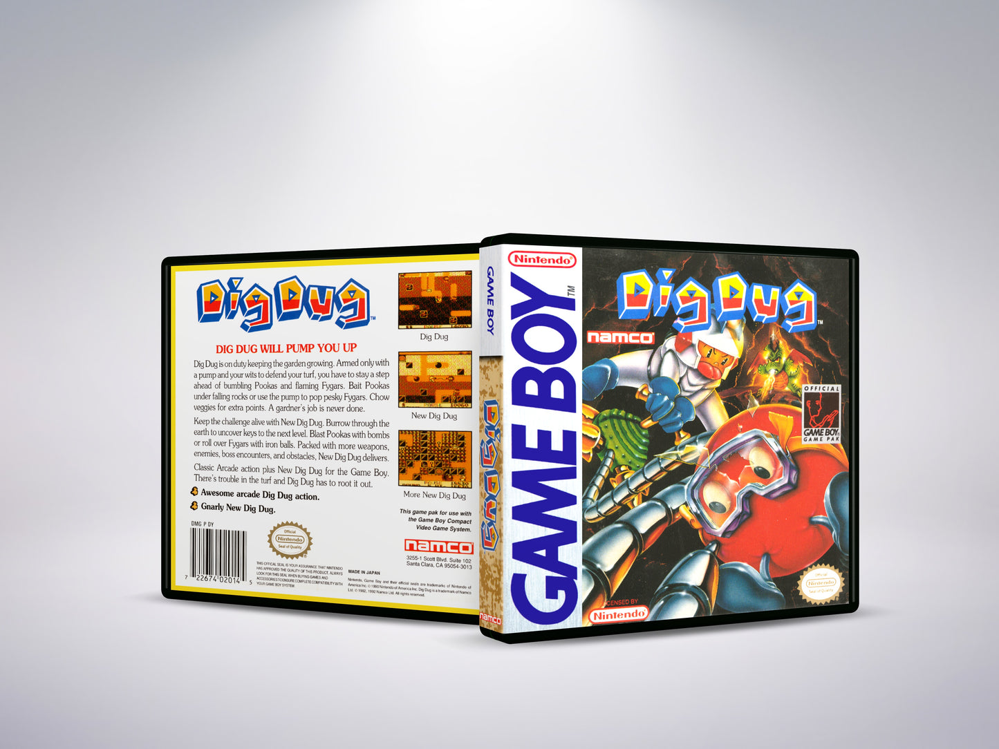 Dig Dug - Custom Case