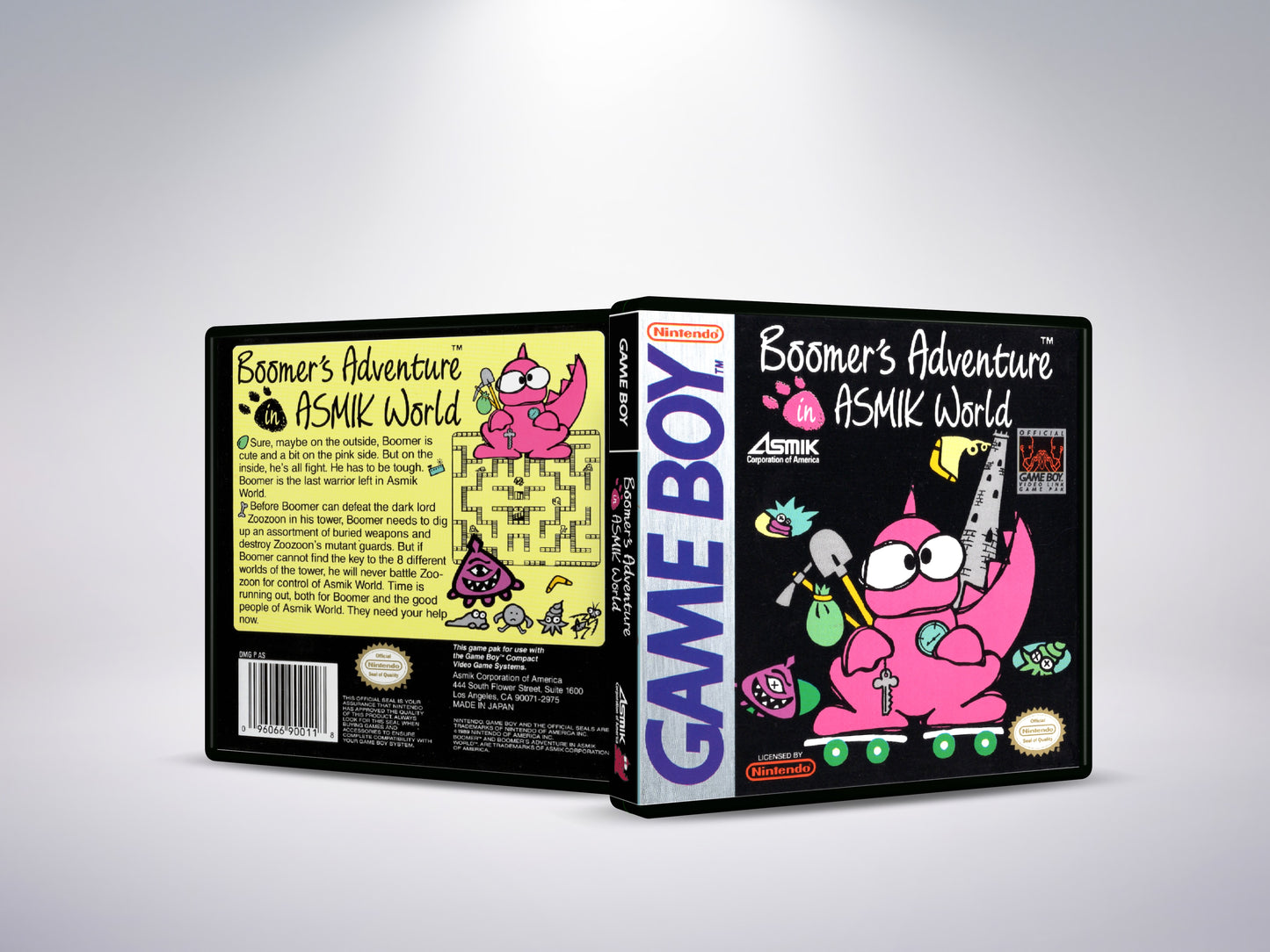 Boomer's Adventure in Asmik World - Custom Case