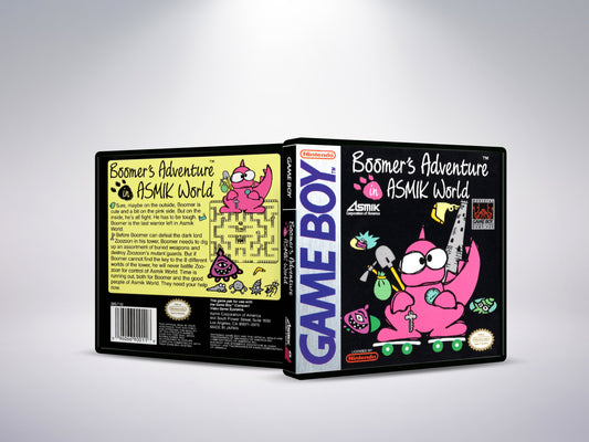 Boomer's Adventure in Asmik World - Custom Case