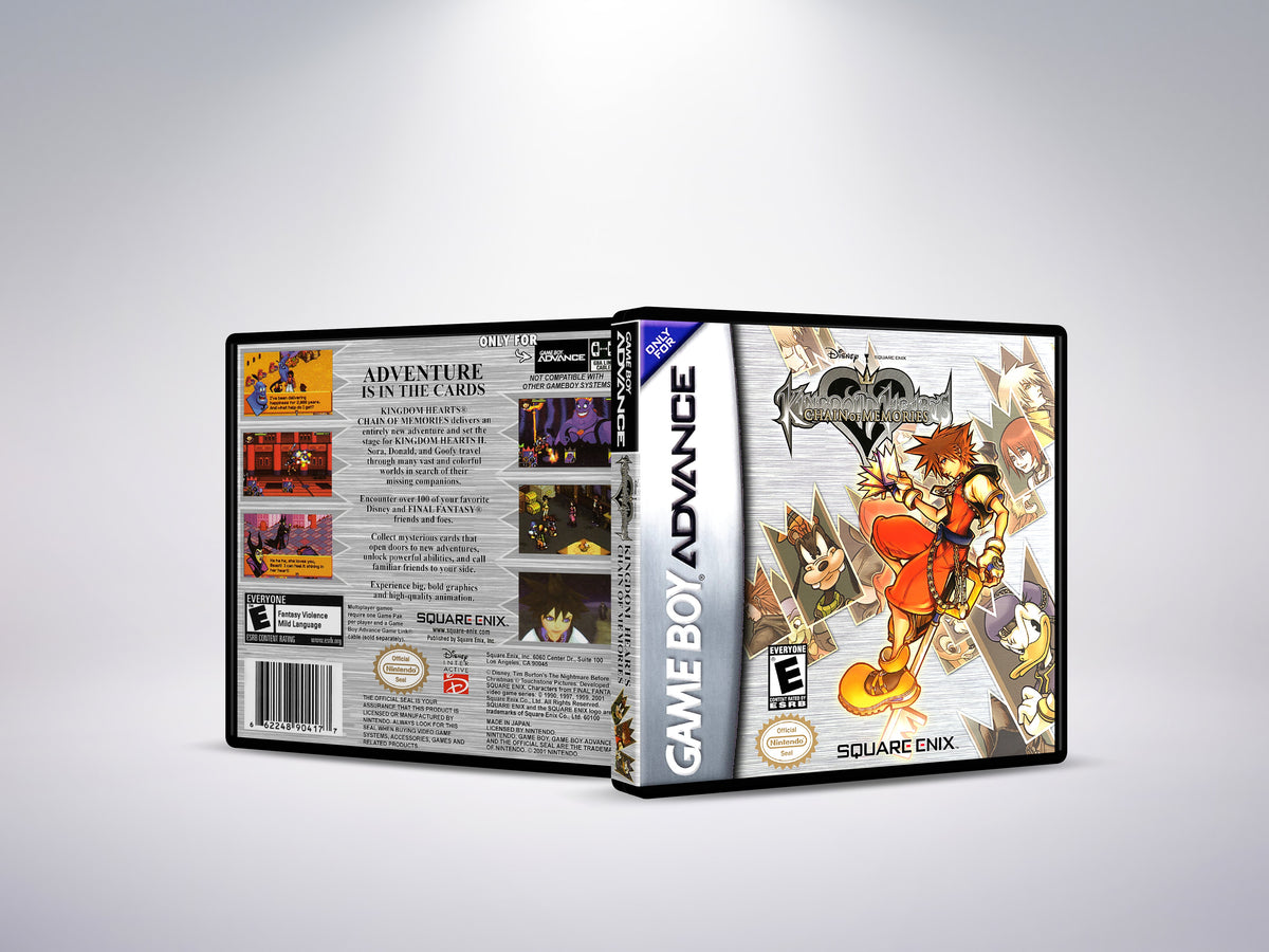 Kingdom Hearts Chain of Memories - Custom Case