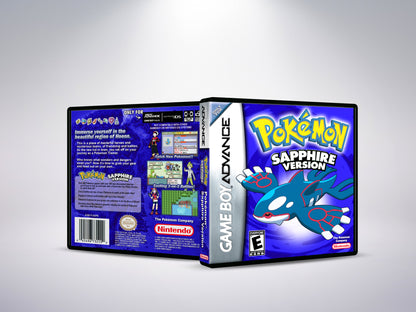 Pokemon Sapphire - Custom Case