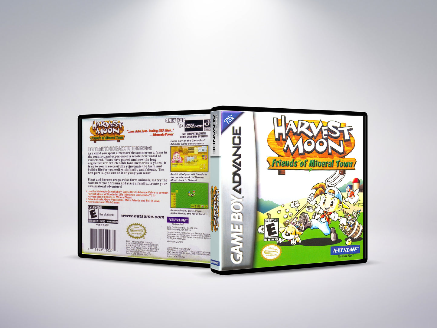 Harvest Moon - Friends of Mineral Town - Custom Case