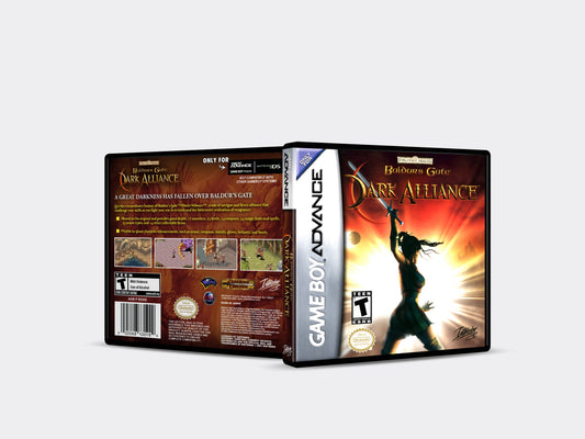 Baldur's Gate - Dark Alliance - Custom Case