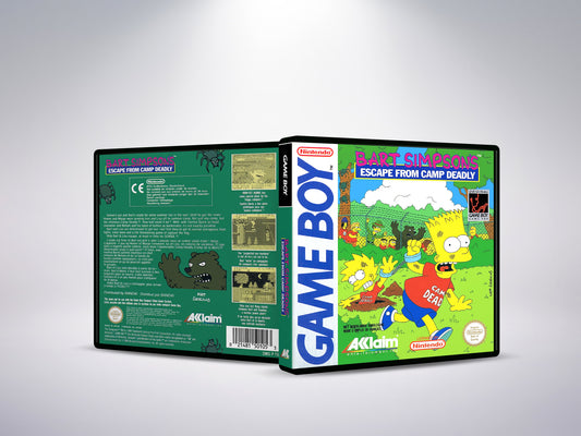 Bart Simpson's Escape from Camp Deadly - Custom Case
