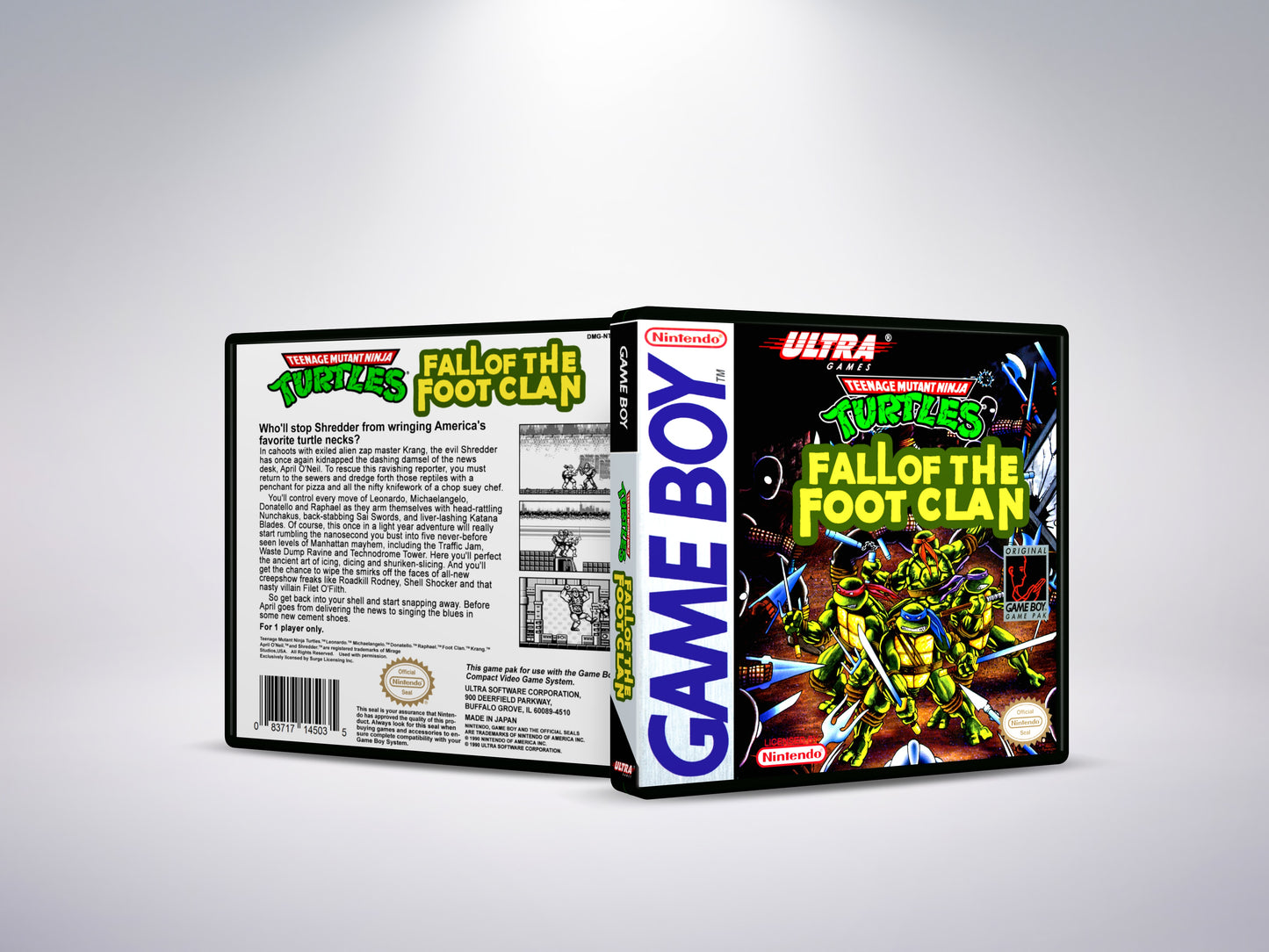 Teenage Mutant Ninja Turtles Fall of the Foot Clan - Custom Case