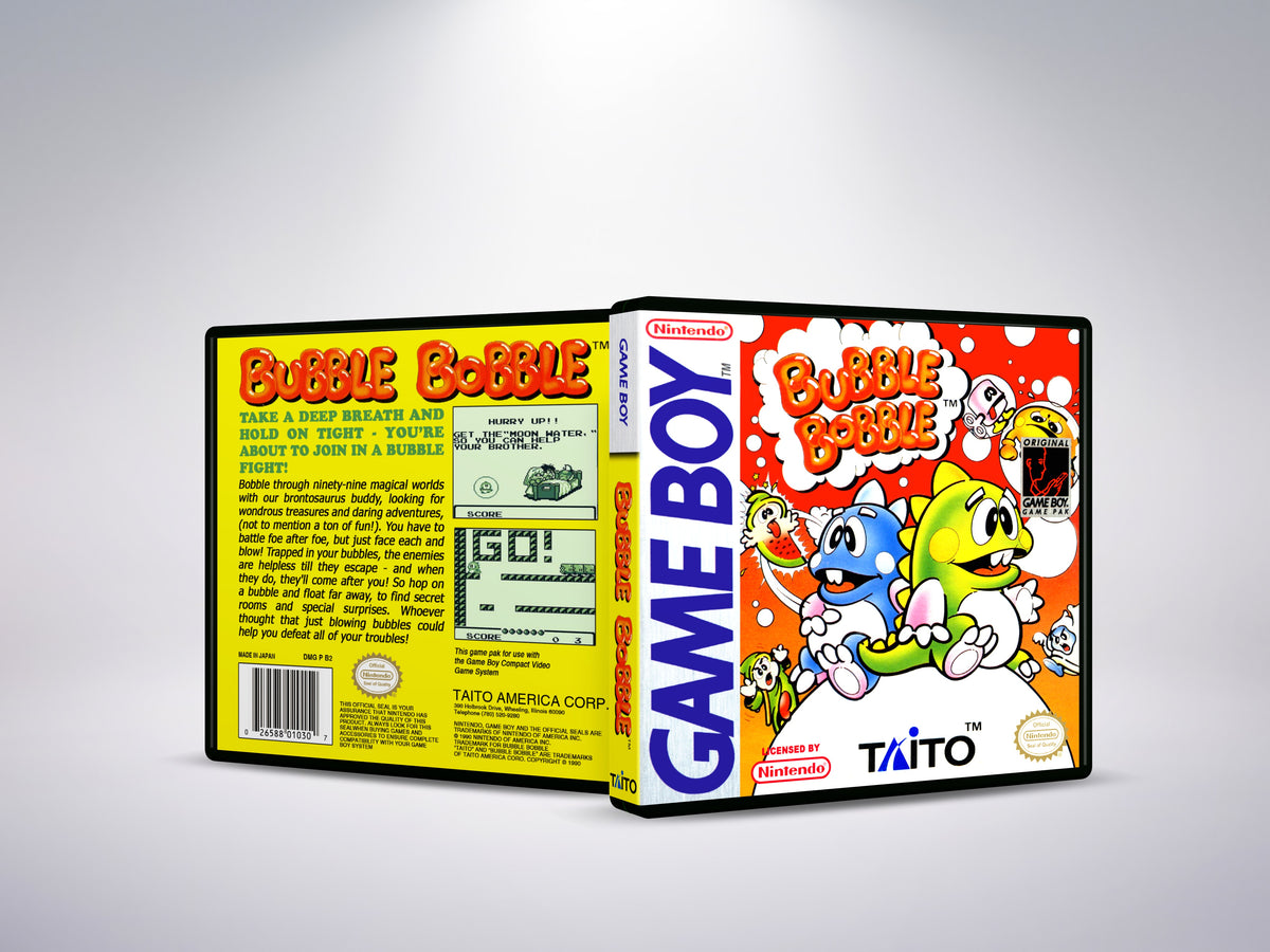 Bubble Bobble - Custom Case