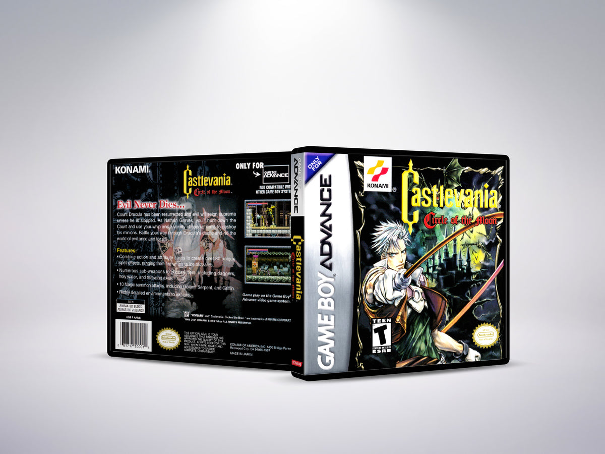 Castlevania Circle of the Moon - Custom Case