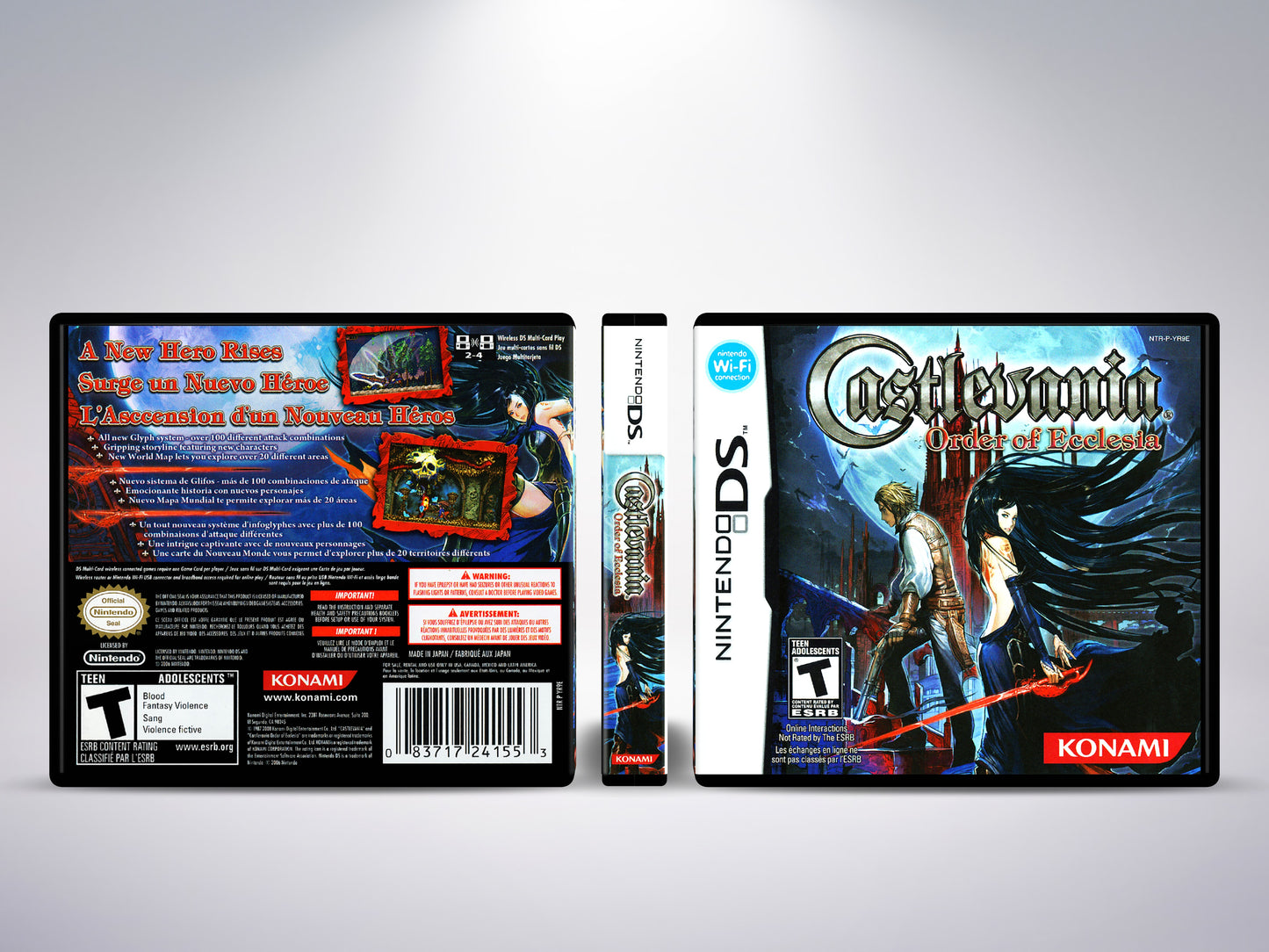 Castlevania Order of Ecclesia - Custom Case