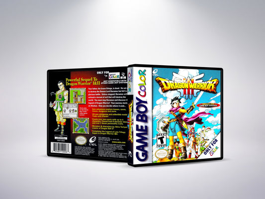 Dragon Warrior III - Custom Case