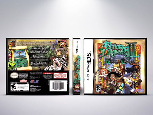 Etrian Odyssey II- Custom Case