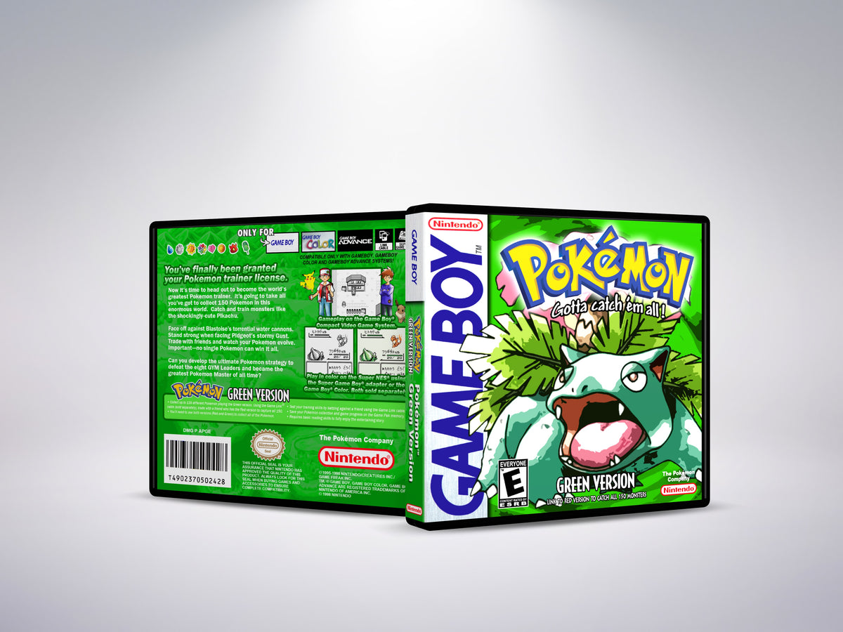 Pokemon Green - Custom Case