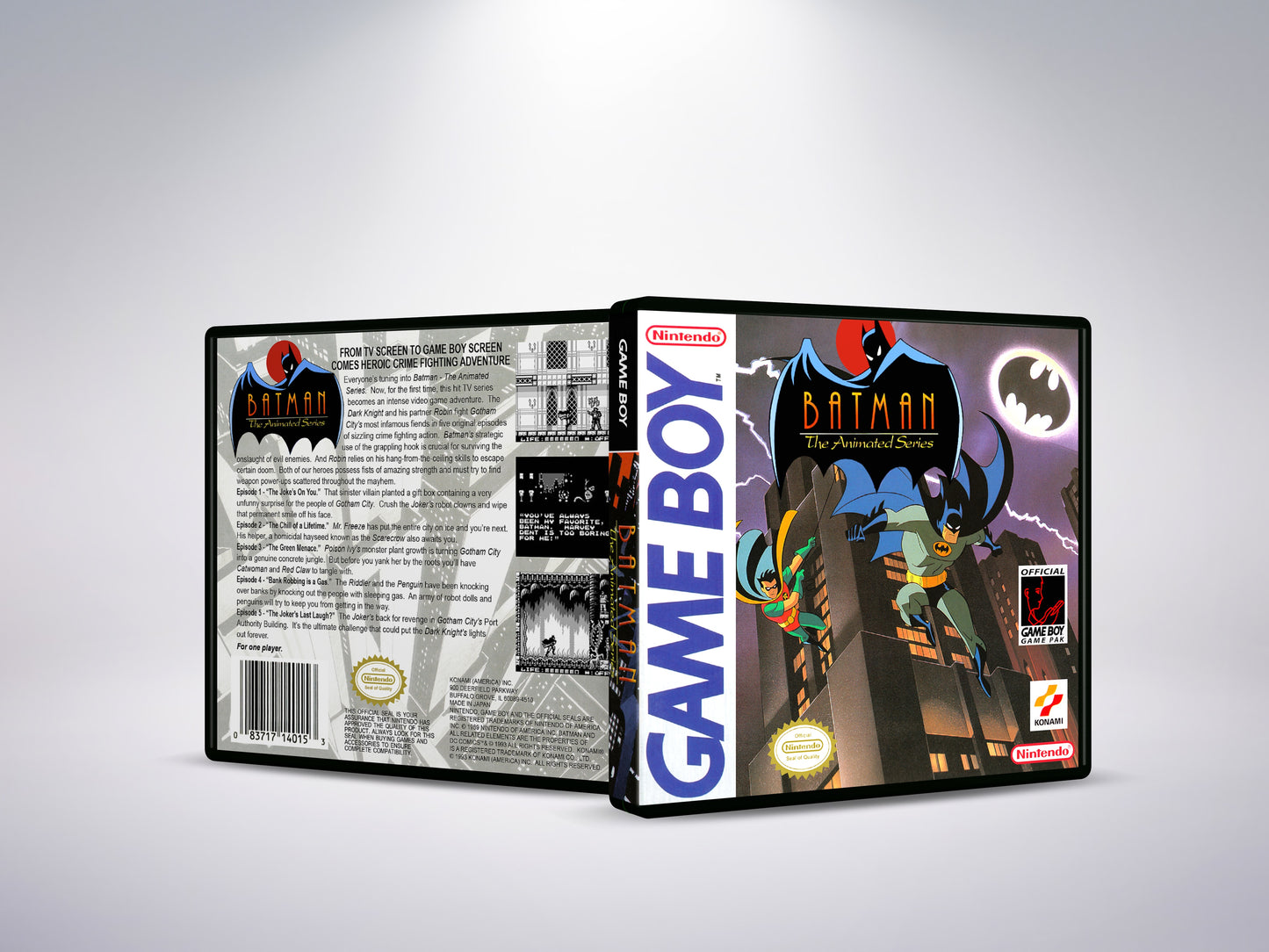 Batman the Animated Series - Custom Case