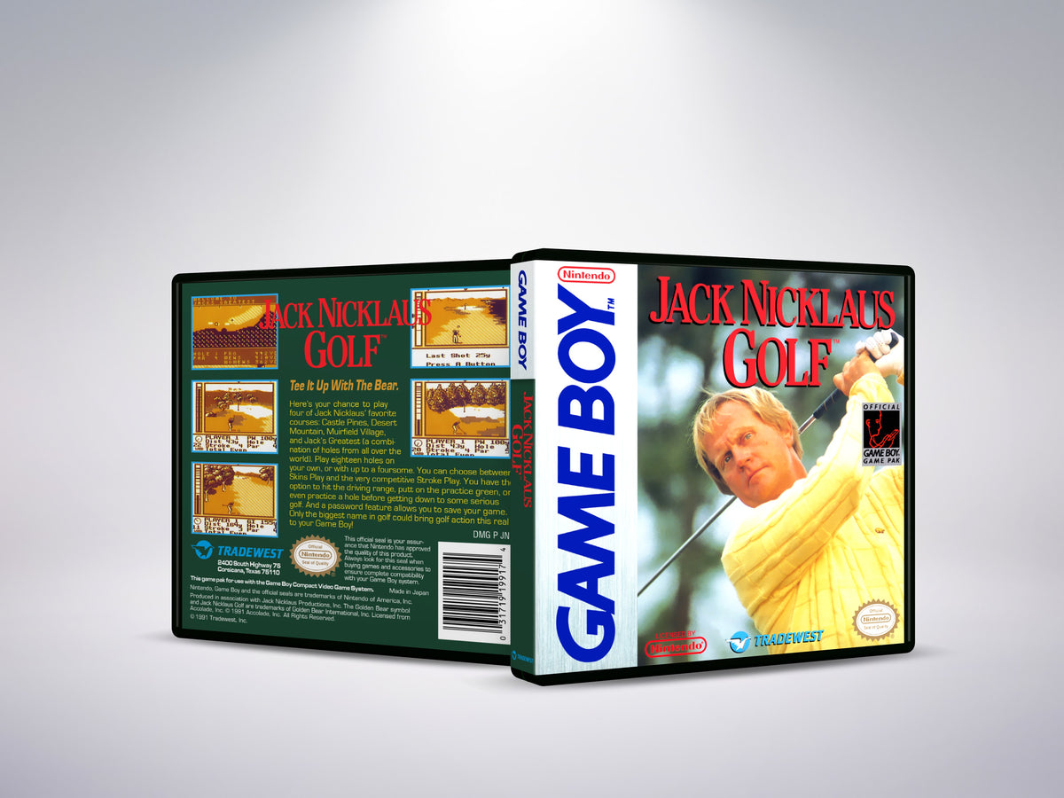 Jack Nicklaus Golf - Custom Case
