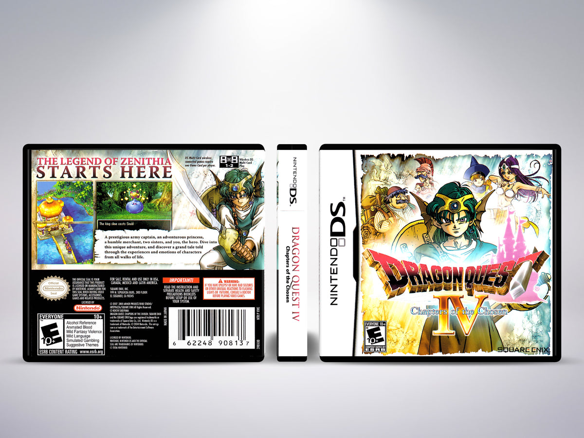 Dragon Quest IV Chapters of the Chosen - Custom Case