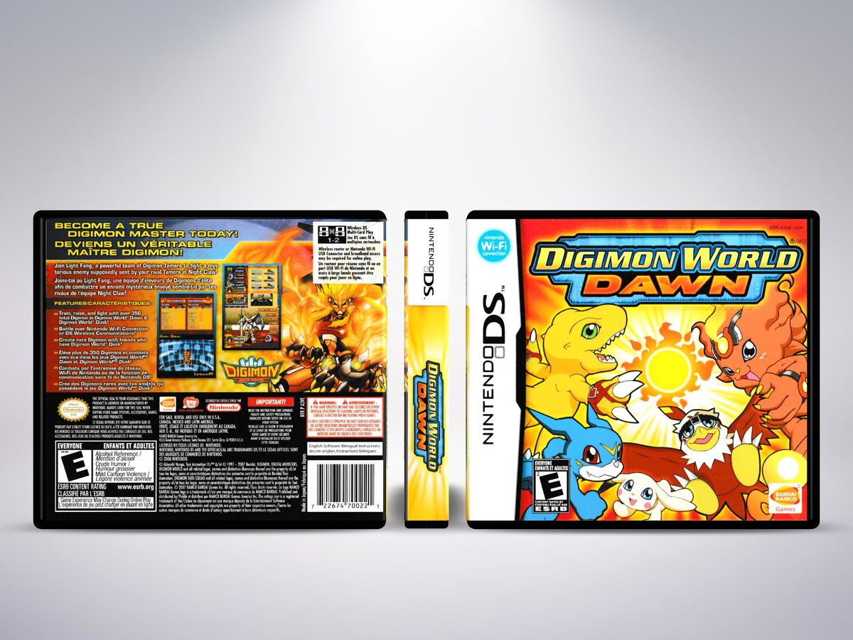 Digimon World Dawn - Custom Case