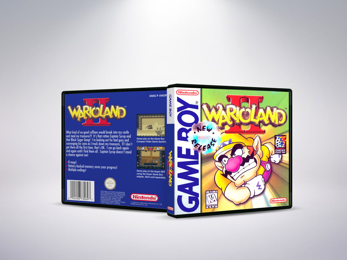 Wario Land 2 - Custom Case