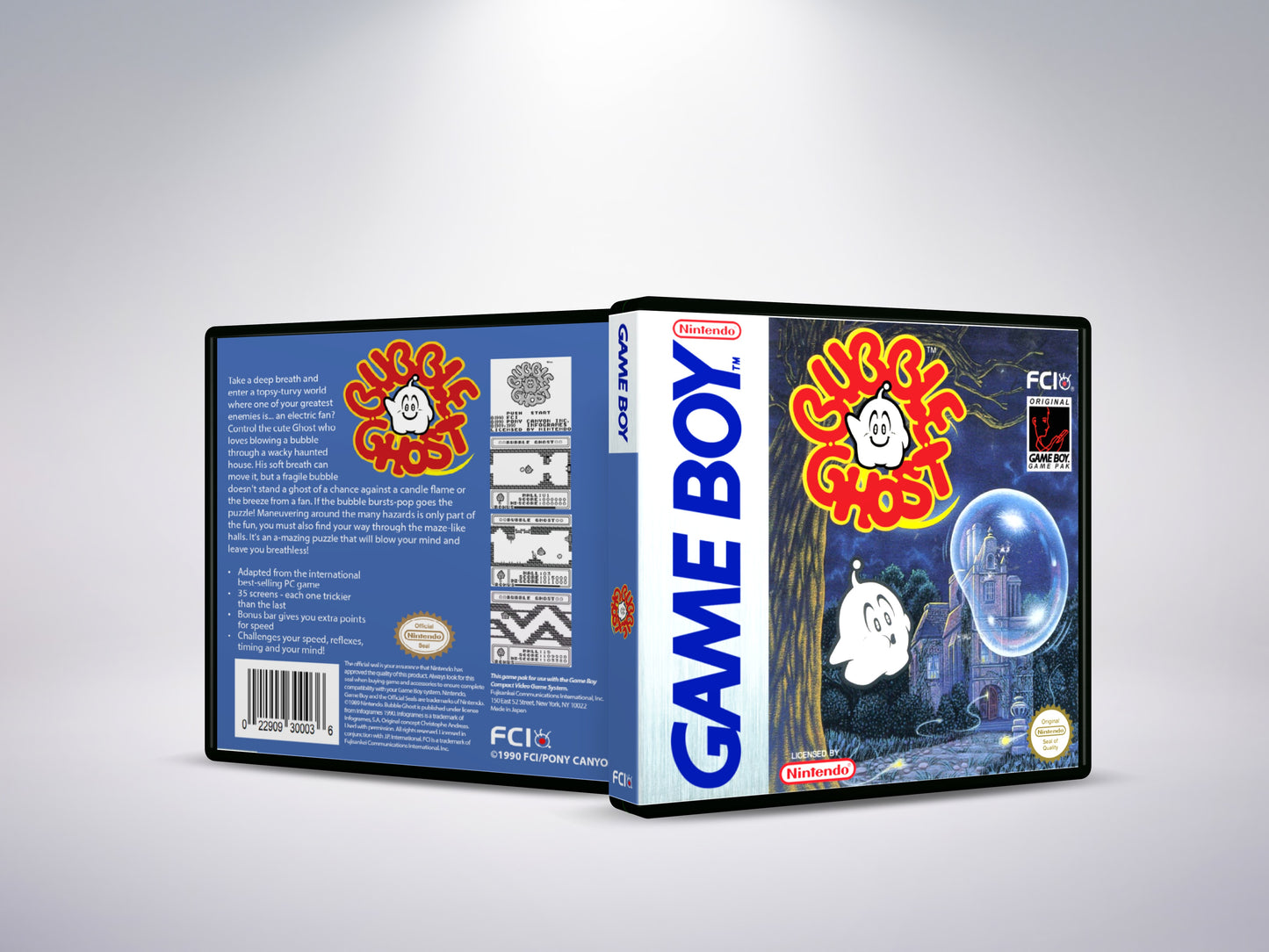 Bubble Ghost - Custom Case
