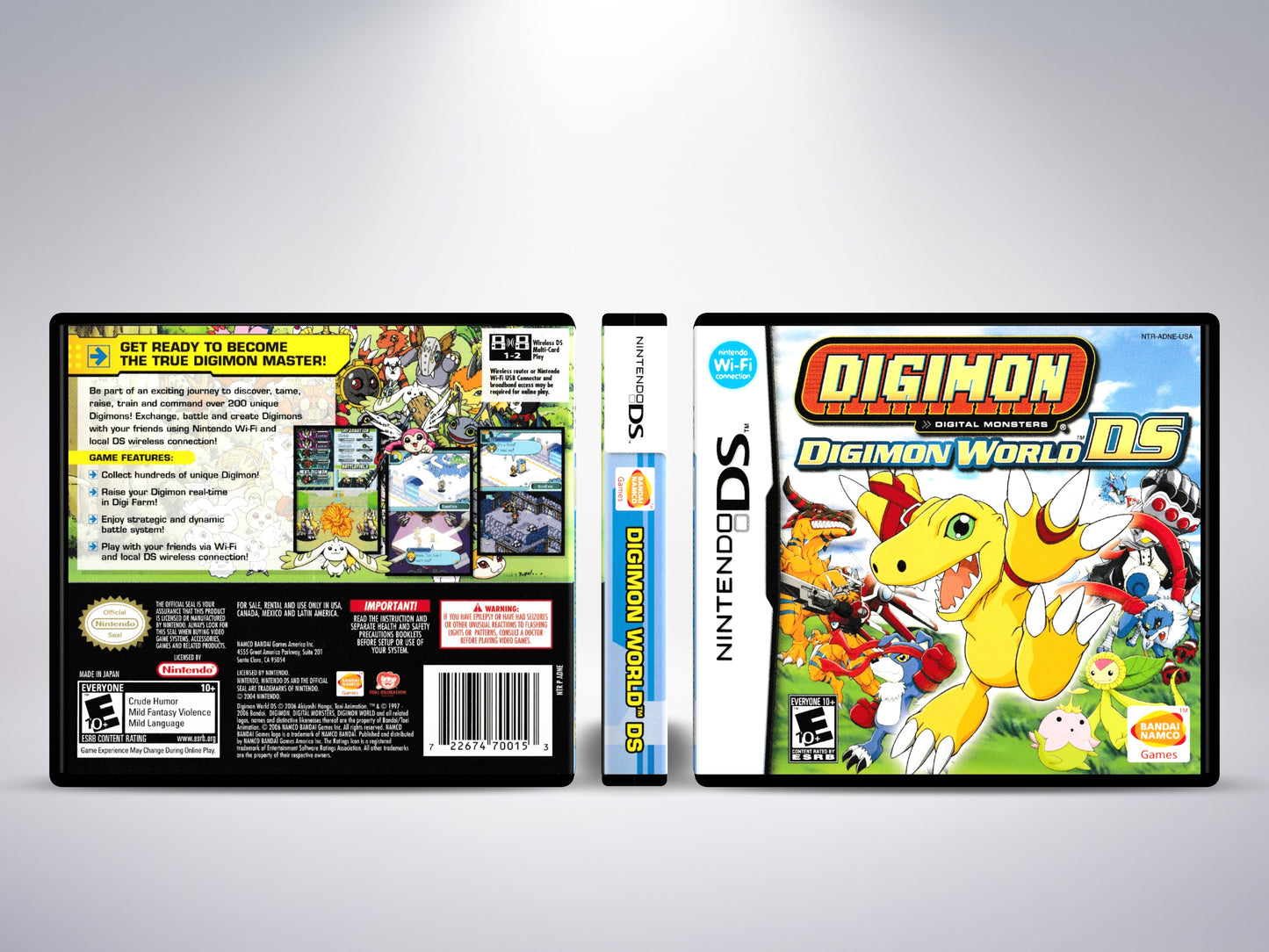 Digimon World DS - Custom Case