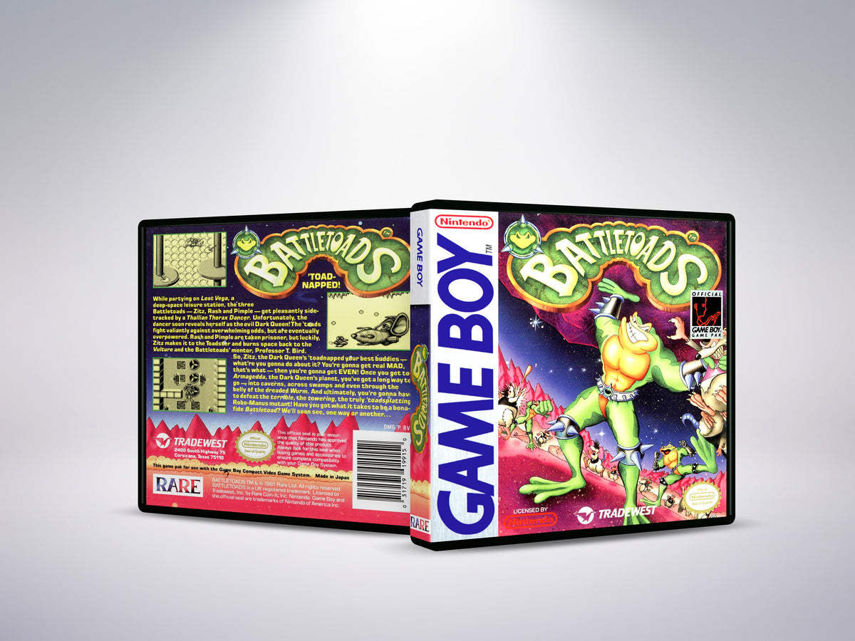 Battletoads - Custom Case