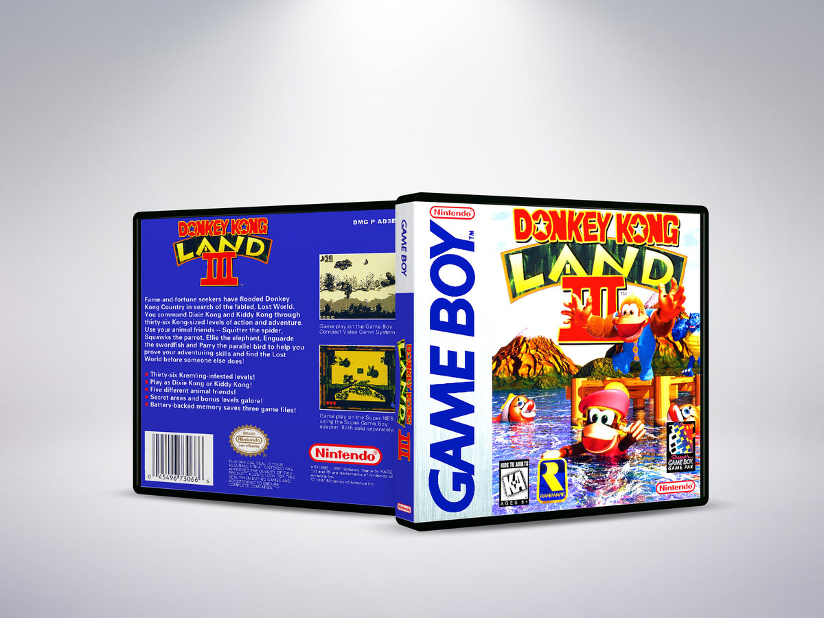 Donkey Kong Land III - Custom Case