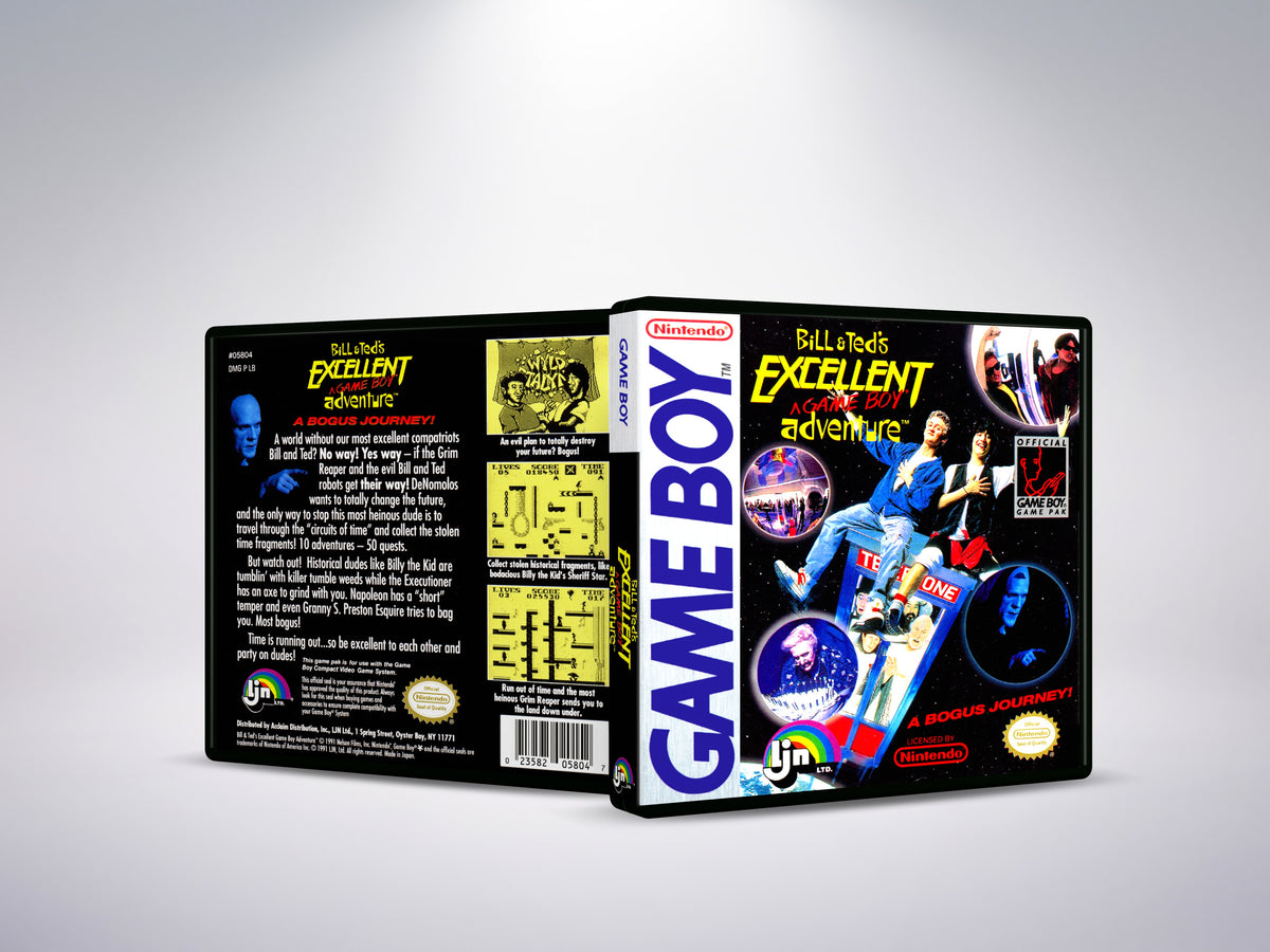 Bill & Ted's Excellent Game Boy Adventure - Custom Case
