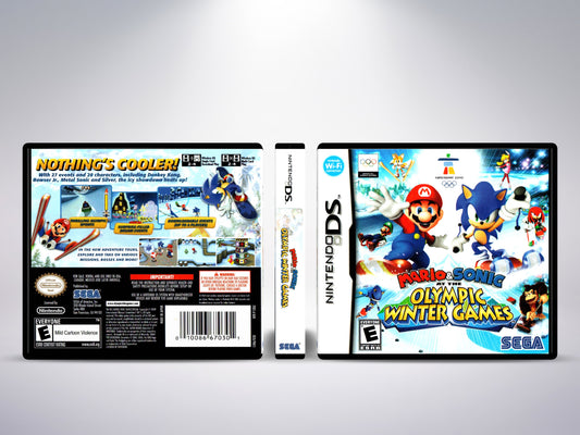 Mario & Sonic at the Olympic Winter Games - Custom Case