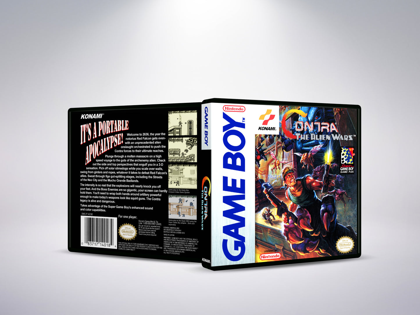 Contra The Alien Wars - Custom Case