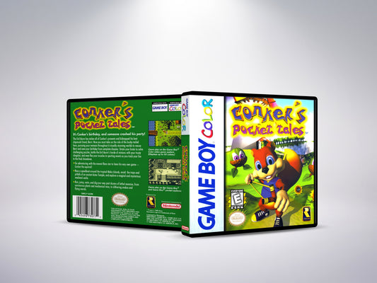 Conker's Pocket Tales - Custom Case